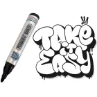 Waterproof permanent marker, round tip, black — Photo 8