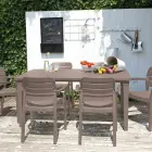 Dārza krēsls Tisara bēšs Foto 8