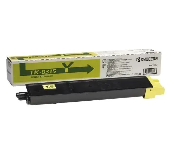 Kyocera toner TK-8315Y/ 6 000 A4/ yellow/ for TASKalfa 2550ci