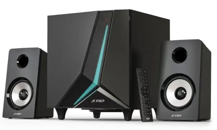 FENDA F&D repro F670X/ 2.1/ 70W/ black/ BT5.3/ USB reader/ RGB/ remote control
