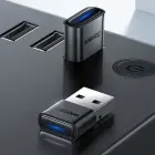 Baseus BA04 Mini Bluetooth 5.0 USB адаптер – чёрный — Фото 17