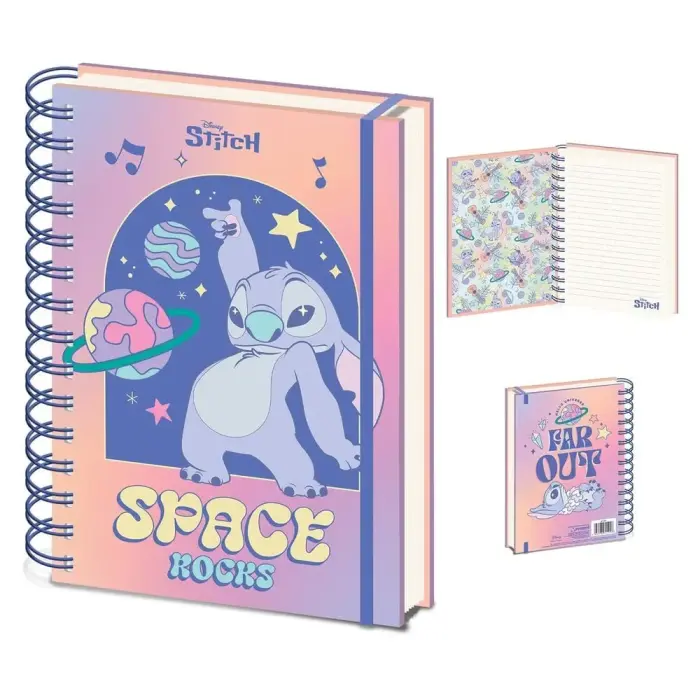 Disney Stitch A5 sąsiuvinis