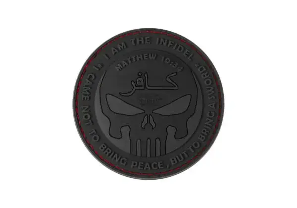 Gumijas uzšuve The Infidel Punisher