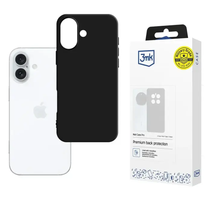 Apple iPhone 16 - 3mk Matt Case Pro vāks