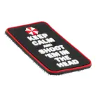 Kummist embleem „Keep Calm and Shoot“ — Foto 2