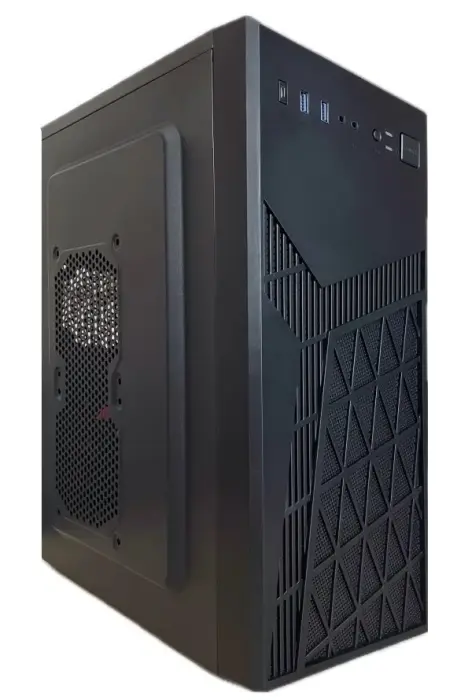 EUROCASE MidT ML N6-560B / bez Power Supplye / 2x USB 3.0 / USB-C / black