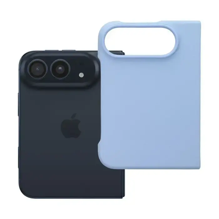 Case for iPhone Duo 4sD-i Pastel compatible with MagSafe zgodne z MagSafe light blue
