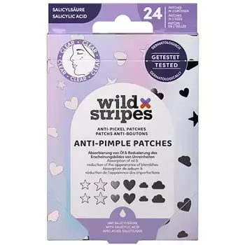 Wild Stripes Holo Clear vistrikuplaastrid, 24 tk