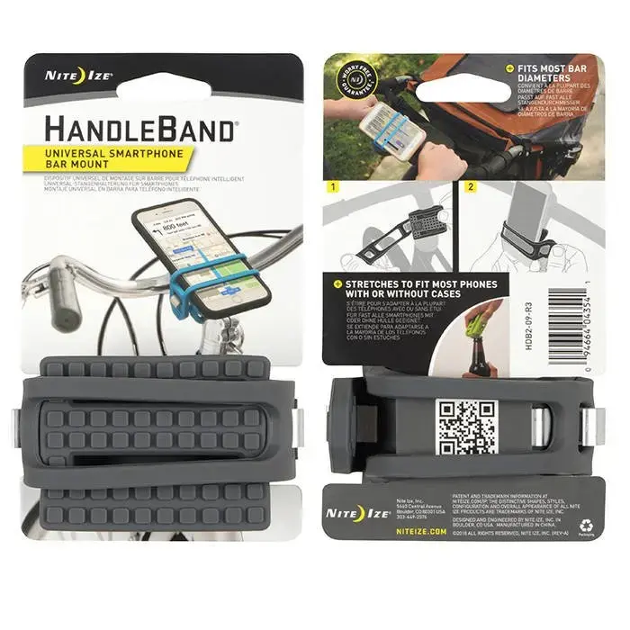Nite Ize HandleBand Smartphone Mount – Gray