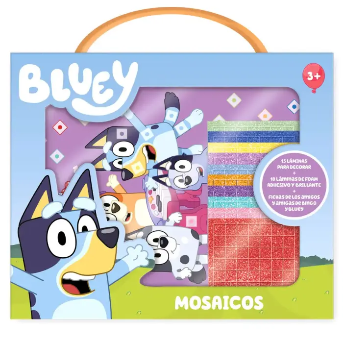 Bluey mozaīku portfelis