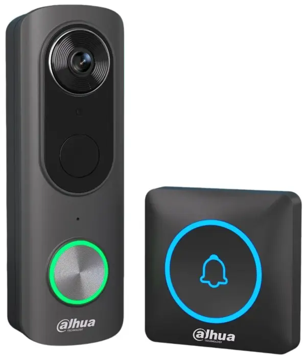 DAHUA smart battery video doorbell with wireless doorbell VDKB01-BB/ Wi-Fi/ 4Mpix/ IP65 protection/ IR up to 10m
