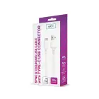 Кабель Setty USB - USB-C 1.0м 2A – белый — Фото 2
