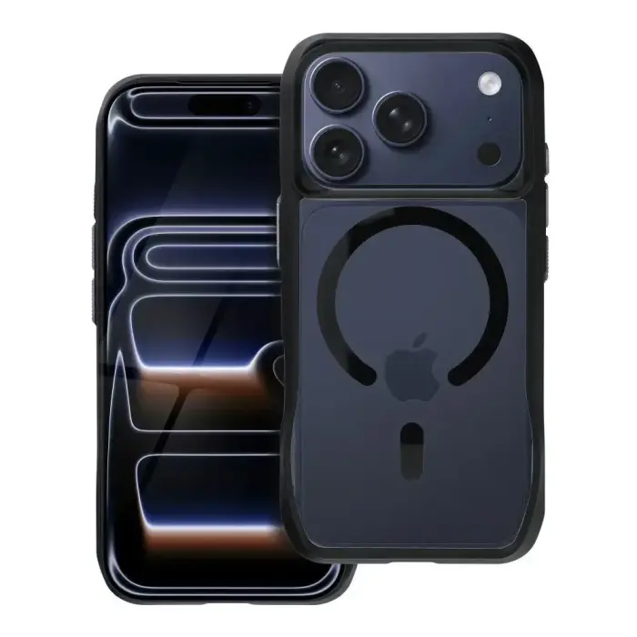 ROAR Slim Defender MagSafe vāciņš iPhone 17 Pro Max - Melns
