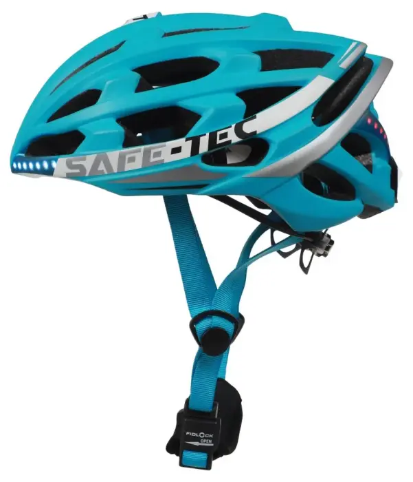 SAFE-TEC nutikas Bluetooth helma/ kõlar/ TYR 2 Turquoise L