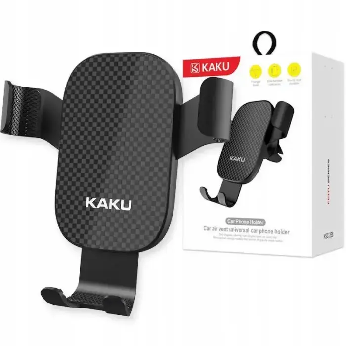 KAKUSIGA KSC-256 Universalus automobilinis laikiklis, juodas