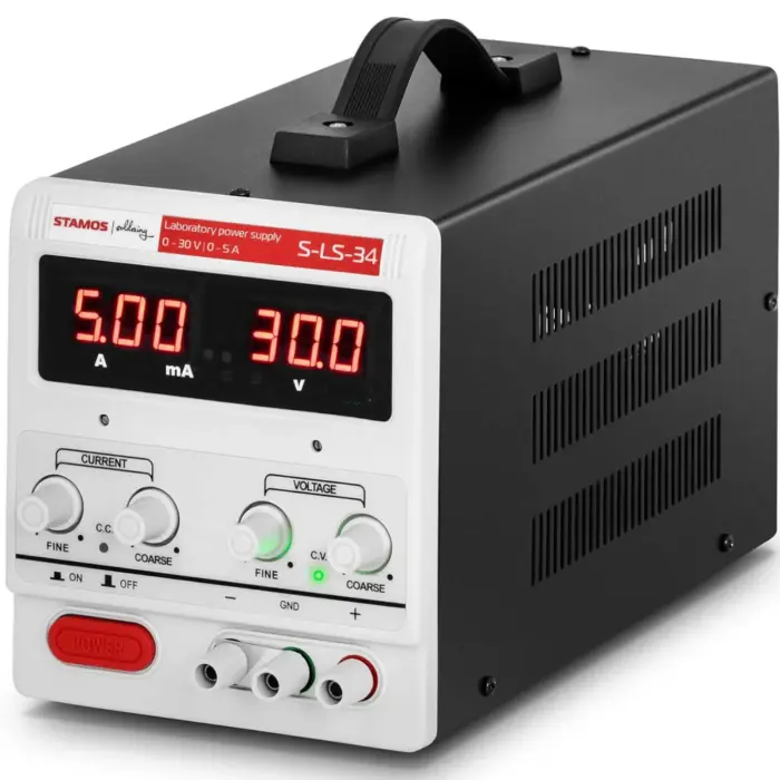 Stamos Soldering S-LS-34 Laboratorinis maitinimo šaltinis 0-30V 0-5A 205W