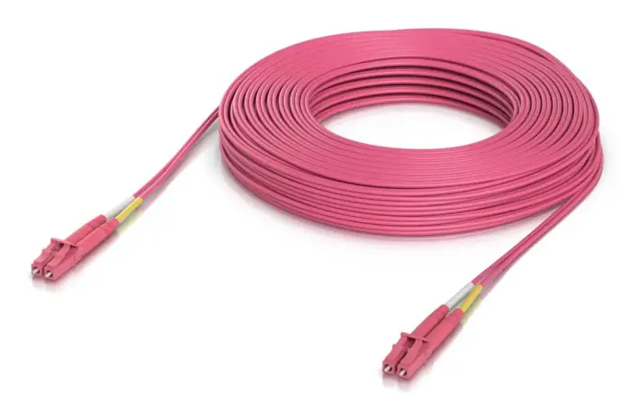 Ubiquiti OM4 Duplex LC UPC Fiber Patch Cable 30m