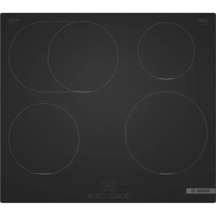BOSCH PIF61ABB5E indukcijas virsma 60 cm | PowerBoost | taimeris | TouchSelect | matēti melna