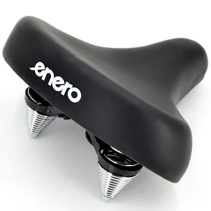 ENERO BLACK WIDE CITY BICYCLE SADDLE