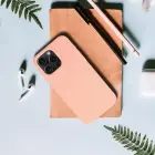 Silicone Lite Case vāks iPhone 14 Pro peach — Foto 6