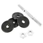 Threaded dumbbell HMS SG01 7 kg — Nuotrauka 15