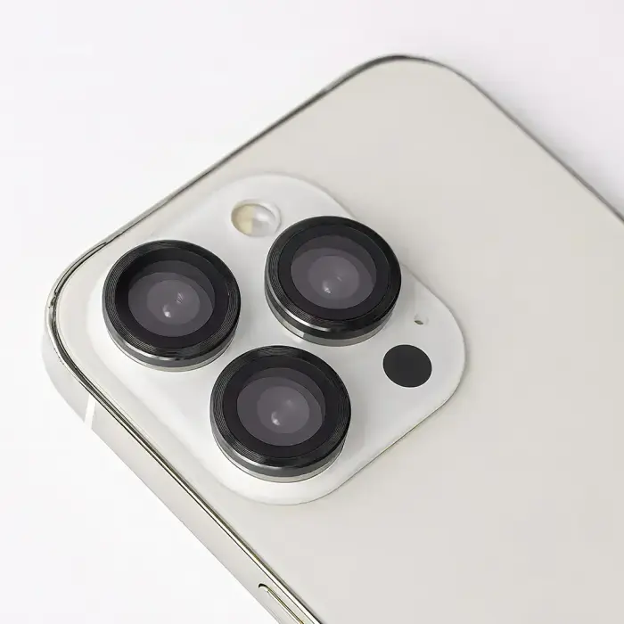 Lēcu aizsargstiklu komplekts Samsung Galaxy S25 Plus, melns rāmis (3 gab.)