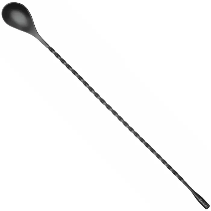 BarUp bāra karote dzērieniem un kokteiļiem, gara 385 x 35 mm - melna