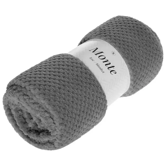 Microfiber Throw Blanket 150x200 Monte Graphite