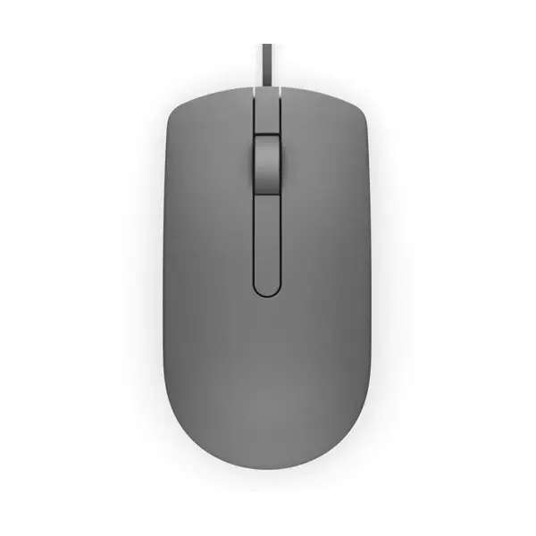 DELL MS116/ Mouse/ Optical/ 2 Buttons + Scroll Wheel/ USB/ Gray