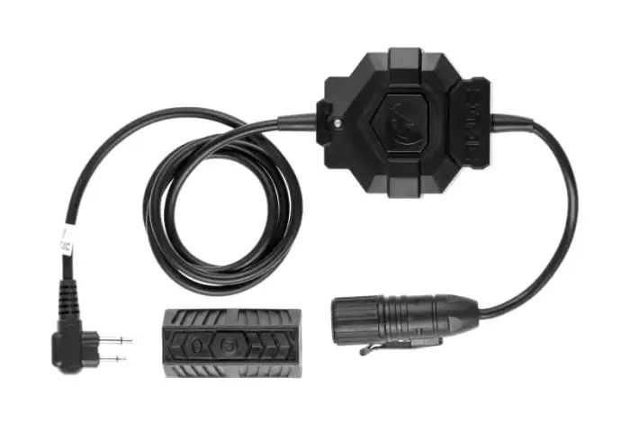 zTac Wireless PTT Motorola 2-Pin Connector – Black