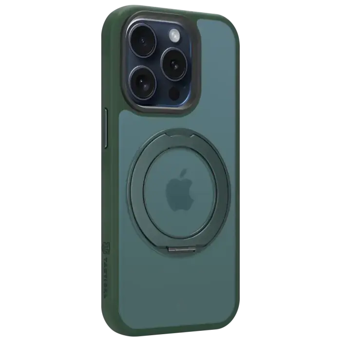 Tactical MagForce Hyperstand Cover for Apple iPhone 15 Pro Forest Green