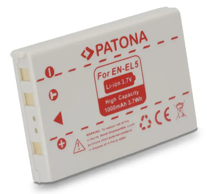 PATONA Aku Nikon EN-EL5 1000mAh