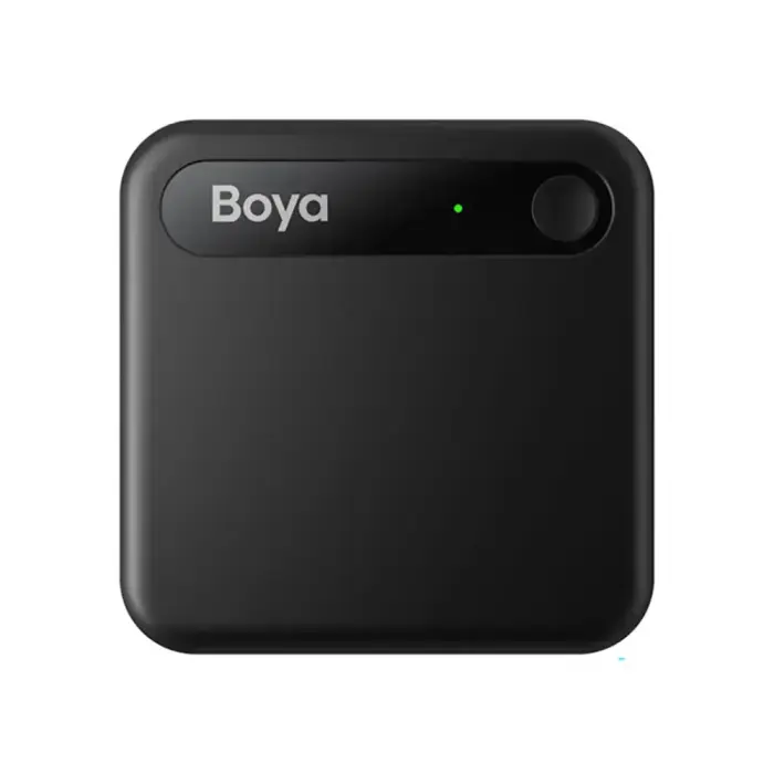 BOYA Notra Neo Voice Recorder with AI Transcription - Black