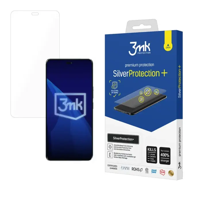 Antimicrobial screen protector 3MK SilverProtect+ for Honor Magic7 Lite