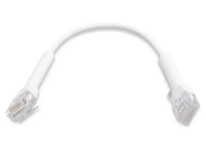 Ubiquiti UniFi Ethernet Patch Cable - length 0.1m, Cat6, white