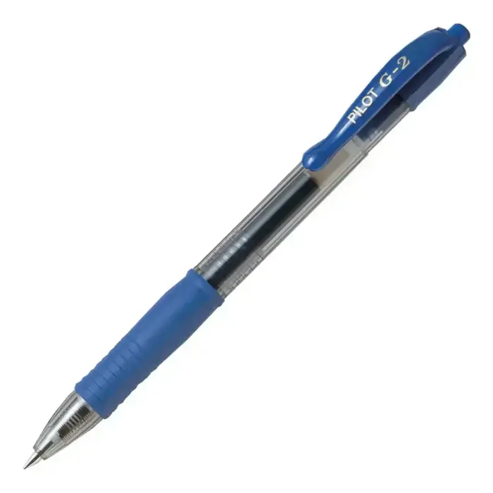 Gelinis rašiklis PILOT G-2 0.5mm mėlynas rašalas