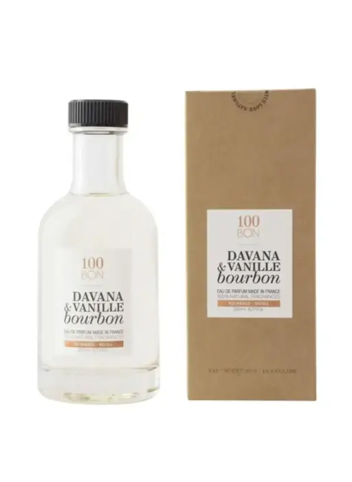 100 Bon, Davana & Vanille Bourbon, Eau De Parfum, Unisex, Papildymas, 200 ml