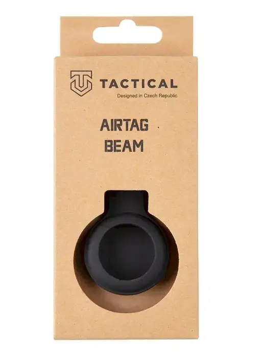 Tactical Airtag Beam Silicone Case - Black