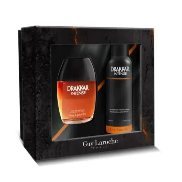 Guy Laroche Drakkar Noir Intense Парфюмерная вода 100мл и Дезодорант-спрей 200мл Набор