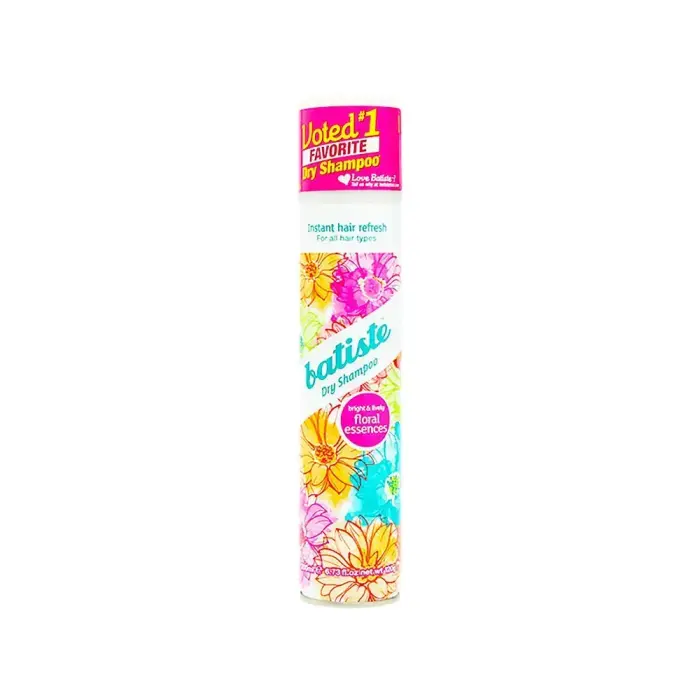 Batiste sausais šampūns 200ml aerosols – košs un dzīvīgs ziedu aromāts