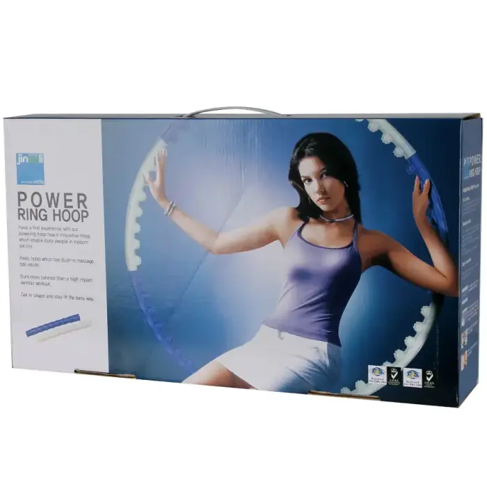Hula Hoops POWER RING Daudzkrāsains 110 cm Multikolor