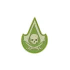 Assassin Skull kummist embleem — Foto 1
