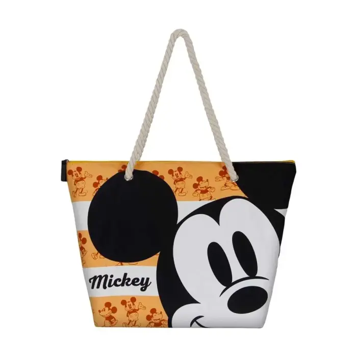 Disney Mickey oranža pludmales soma