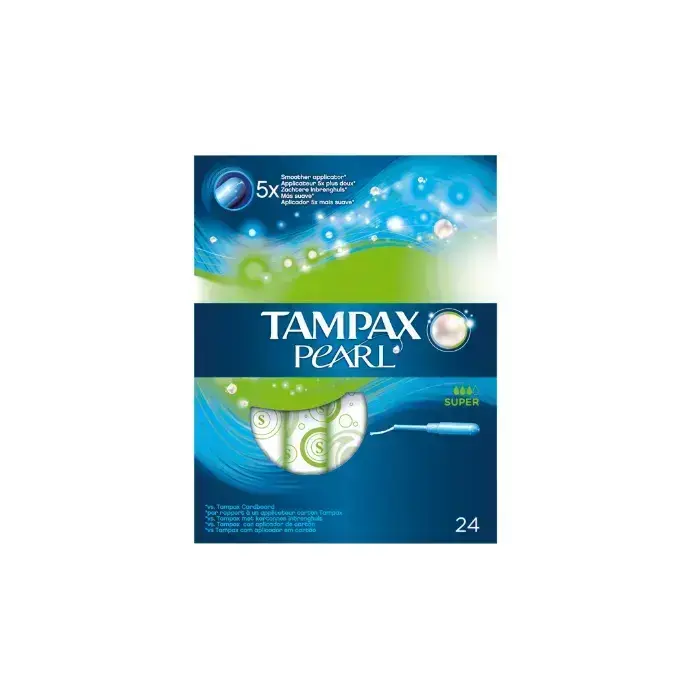 Tampax Pearl Súper Tamponi 24 gab.