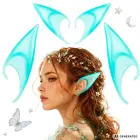 Artificial gnome elf ears glowing — Photo 1