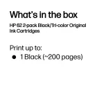 HP Ink 62 / N9J71AE BK,C,M,Y Multipack — Foto 3