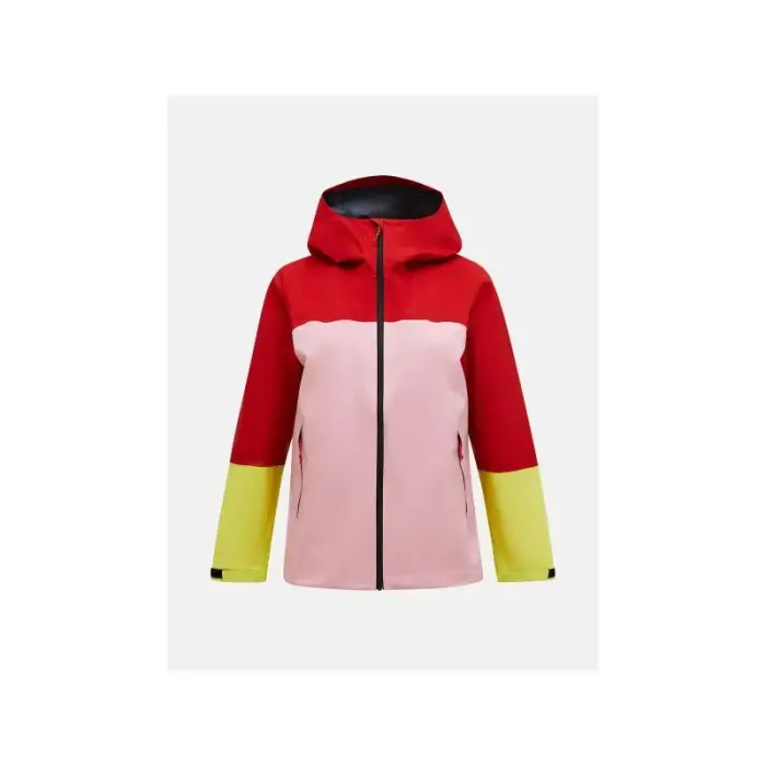 Women's PEAK PERFORMANCE W Trail Hipe 2.5L Shell Jacket, Red