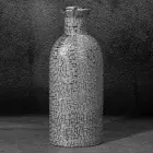 Decorative Vase 16x11x40 Riso Silver — Photo 2