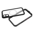 Case for iPhone 16 Shellbox Dot waterproof MagSafe compatible black — Foto 3