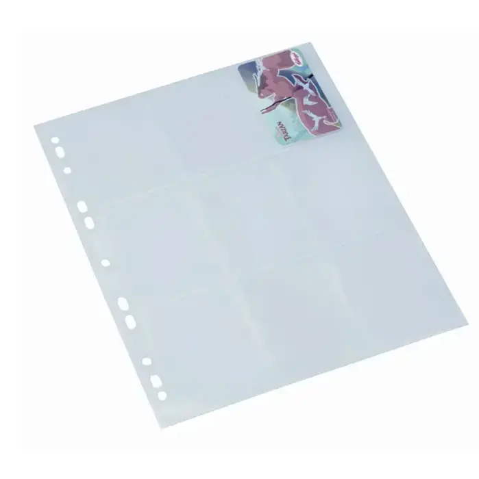 Collector card pockets A4 clear (10 pcs)